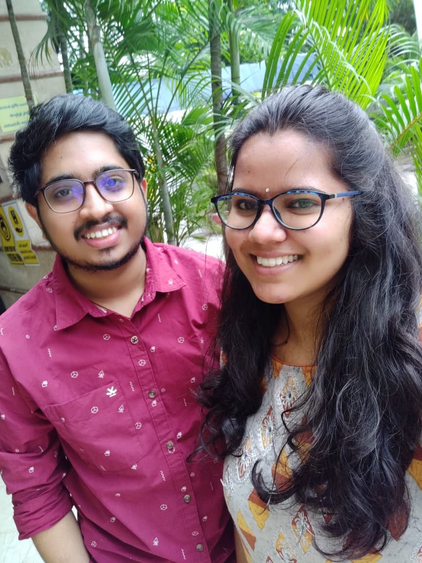 An early selfie together